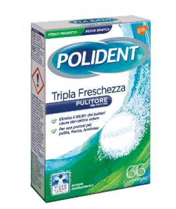 POLIDENT TRIPLA FRESCH 66CPR