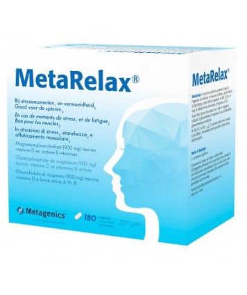 METAGENICS METARELAX 180 COMPRESSE