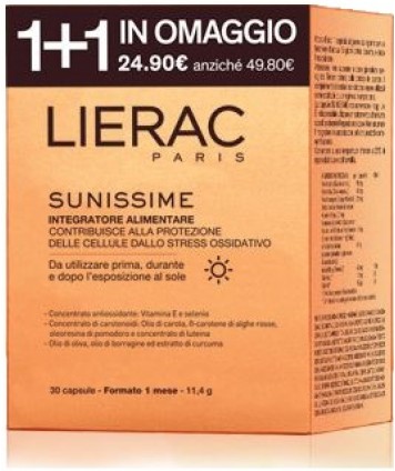 LIERAC DUO SUNISSIME 30+30CPS
