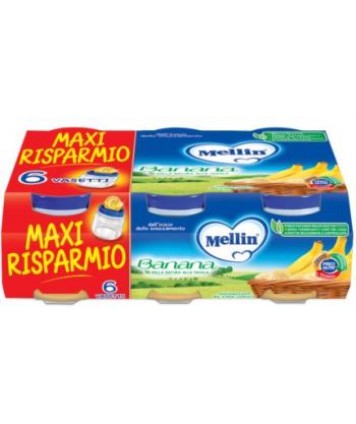 MELLIN-OMO BANANA 6X100G