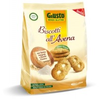 GIUSTO SENZA GLUTINE BISCOTTI ALL'AVENA  250G