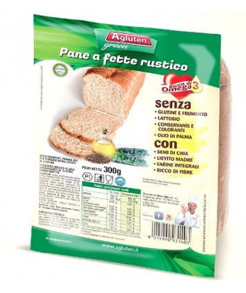 AGLUTEN PANE A FETTE RUSTICO