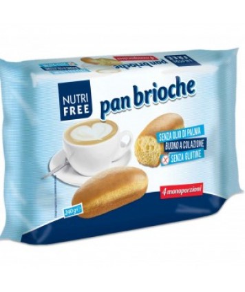 NUTRIFREE PAN BRIOCHE 4X60G