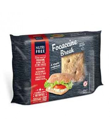 NUTRIFREE FOCACCINE BREAK 4X55G