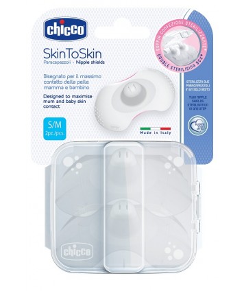 CHICCO PARACAPEZZOLI IN SILICONE MISURA SMALL