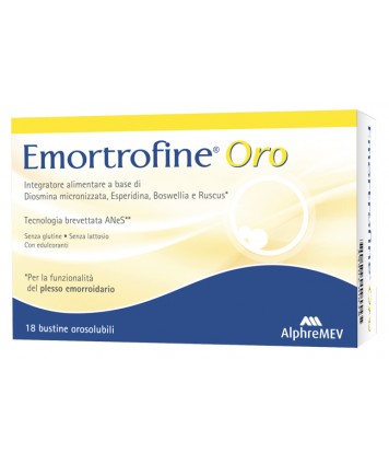 EMORTROFINE ORO 18 BUSTINE