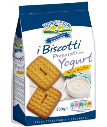 HAPPY-FARM BISC YOGURT S/Z 300G