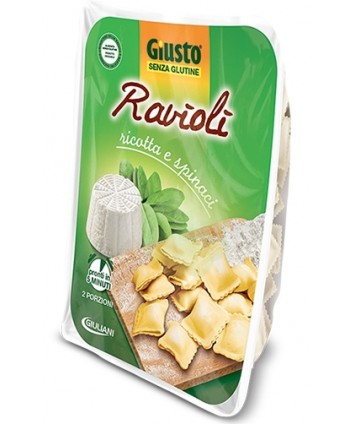 GIUSTO S/G RAVIOLI RICOTTA/SPI