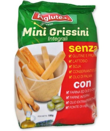 AGLUTEN MINI GRISSINI INTEGR