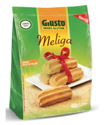 GIUSTO SENZA GLUTINE MELIGHE BISCOTTI 150G 