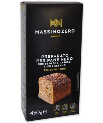 MASSIMO ZERO PR PANE NERO S/GL