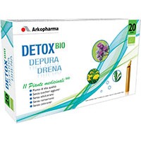 ARKOFARM ARKOFLUIDI DETOX BIO 20 FLACONCINI MONODOSE