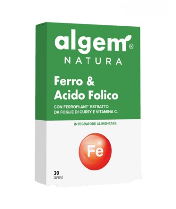 ALGEM FERRO&ACIDO FOLICO 30 CAPSULE