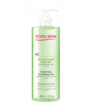 TOPICREM AC GEL DET PURIF400ML