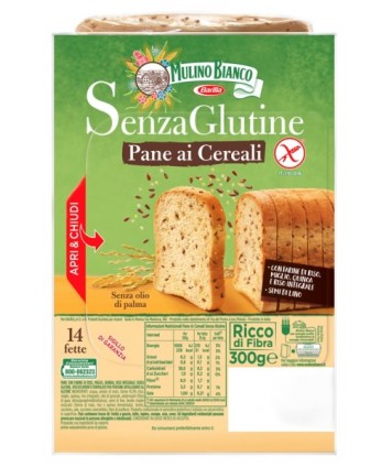 MULINO BIANCO PANE CEREALI300G