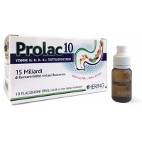 HERING PROLAC10 FERMENTI LATTICI 15 MILIARDI 10 FLACONCINI DA 8ML