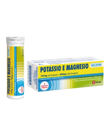 POTASSIO+MAGNESIO 12CPR BRACCO