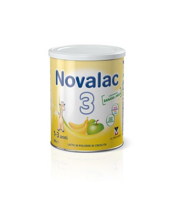 NOVALAC 3 BANANA/MELA 800G