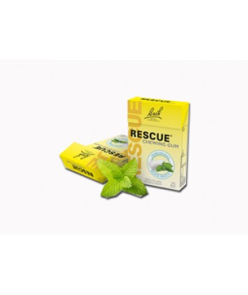 RESCUE CHEWING GUM MENTA 25PZ