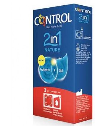 CONTROL 2IN1 NATURE+LUBE 3PZ