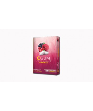 C GUM GUSTO FRUTTI ROSSI 9PZ