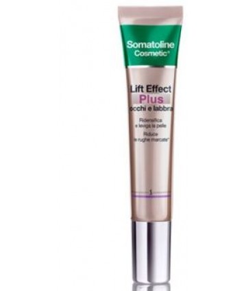 SOMATOLINE COSMETIC LIFT EFFECT PLUS CREMA ANTIETA' GLOBALE PER OCCHI E LABBRA 15ML