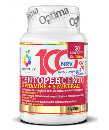 OPTIMA NATURALS CENTOPERCENTO 30 COMPRESSE 