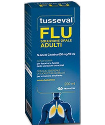 TUSSEVAL FLU SOL ORALE 200ML