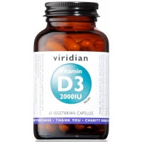 VITAMIN D3 2000IU 60CP VEG NATUR