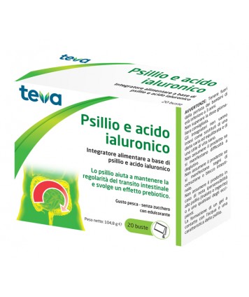 TEVA PSILLIO ACIDO IALURONICO 20 BUSTINE 