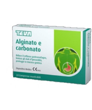 ALGINATO CARBON 24CPR MAST TEVA