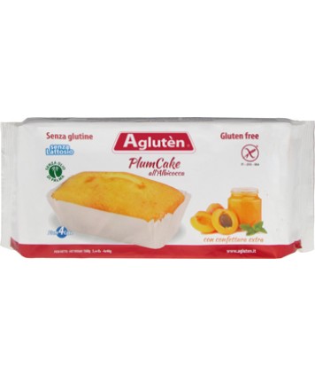 AGLUTEN PLUM CAKE ALBICOCC160G