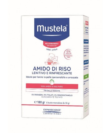 MUSTELA AMIDO DI RISO 180G