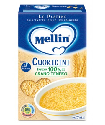 MELLIN PASTA CUORICINI 320G