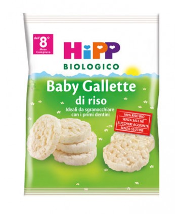 HIPP SNACK BABY GALLET RISO 35G