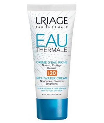 URIAGE EAU THERMALE CREMA RICCA SPF20 40ML