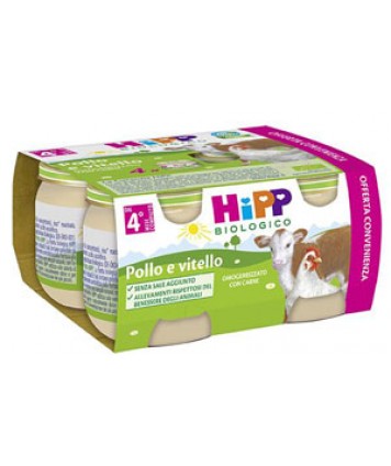 HIPP BIO OMOG POLLO VITEL 4X80G