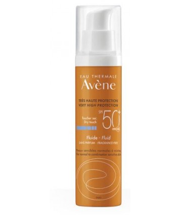 AVENE EAU THERMALE SOLARE FLUIDO SPF50+ SENZA PROFUMO 50ML