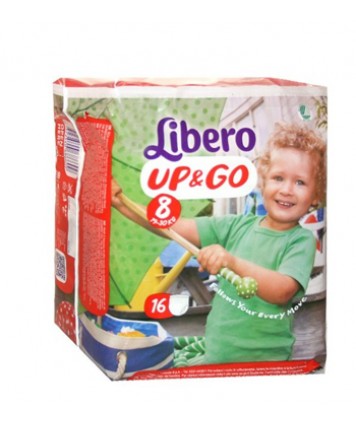 LIBERO UP&GO PANN 8 16PZ 6341