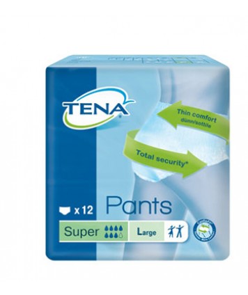 TENA PANTS SUPER L NEW 12PZ 3632