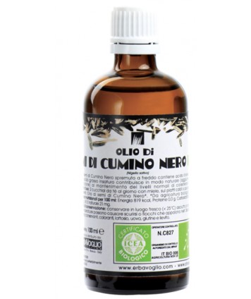 OLIO SEMI CUMINO NERO BIO ERBAVO