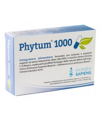 PHYTUM 1000 30CPS 500MG