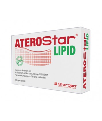 ATEROSTAR LIPID 20 CAPSULE 1300MG