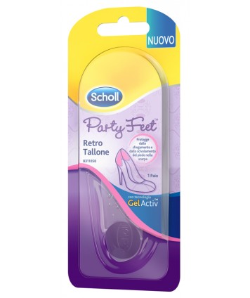 SCHOLLS PARTY FEET GEL ACT R/TA