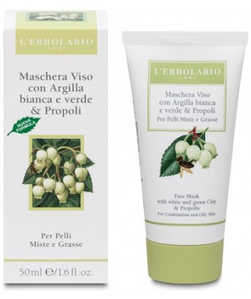 MASCHERA VISO ARGILLA/PROPOLI