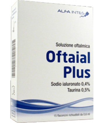 OFTAIAL PLUS SOLUZIONE OFTALMICA 15 FLACONCINI DA 0,6ML