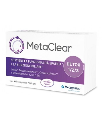 METAGENICS METACLEAR 60 CAPSULE