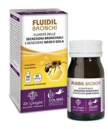 FLUIDIL BRONCHI 60PASTIGLIE