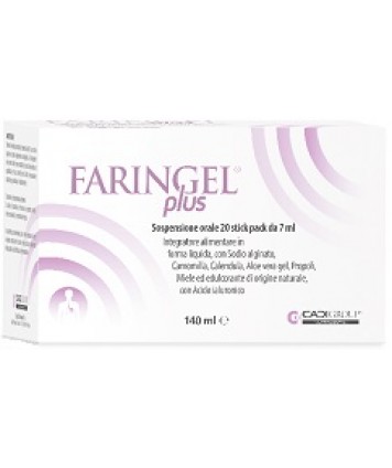 FARINGEL PLUS 20 STICKPACK 7ML