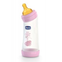 CHICCO BIBERON ANGOLATO GIRL/ROSA IN CAUCCIU' 250ML